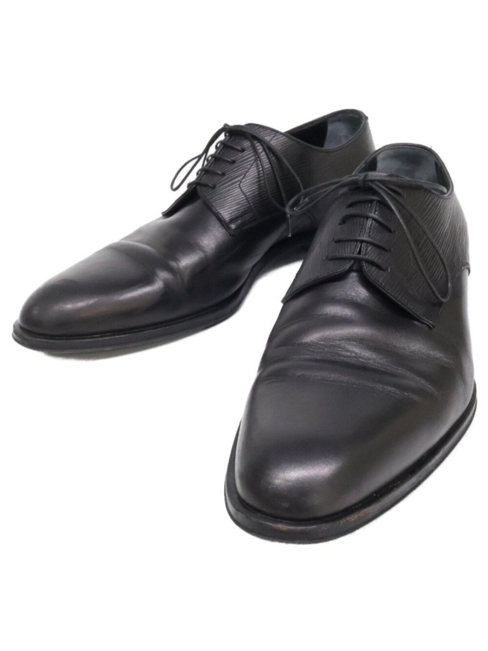 Louis Vuitton Vintage Wall Street Line Epi Derby Shoes